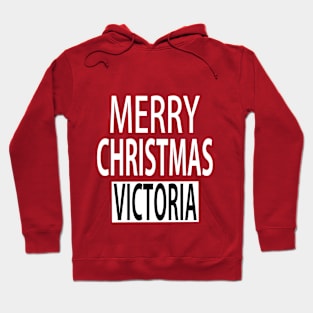 merry Christmas Victoria Hoodie